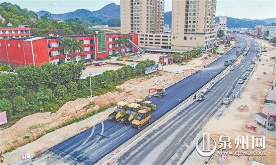建设中的南安梅山省道307线过境线记者日前了解到,省道307线南安梅山