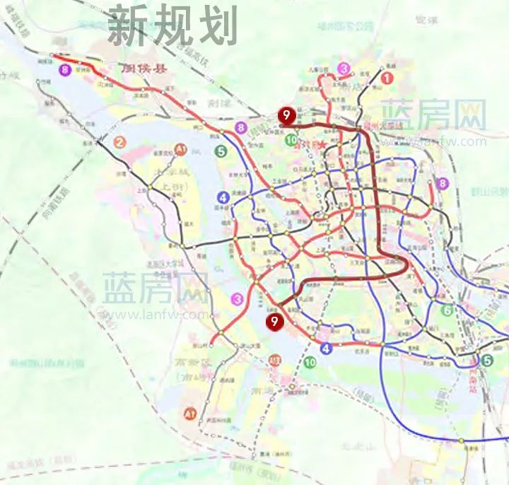 重磅福州地铁最新规划涉及38946号线