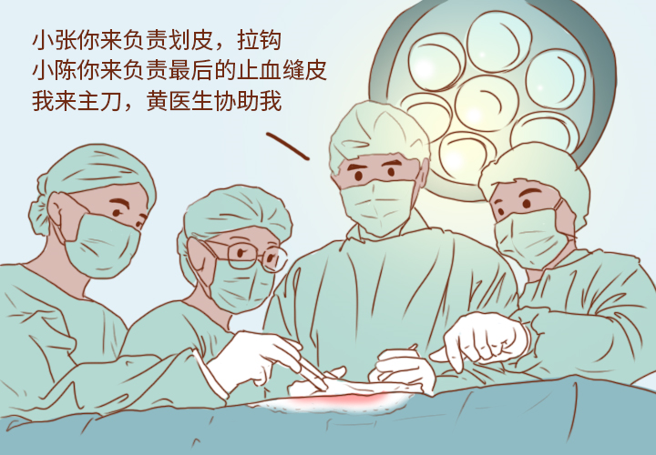 手术台上主刀医生会由大主任换成年轻医生吗