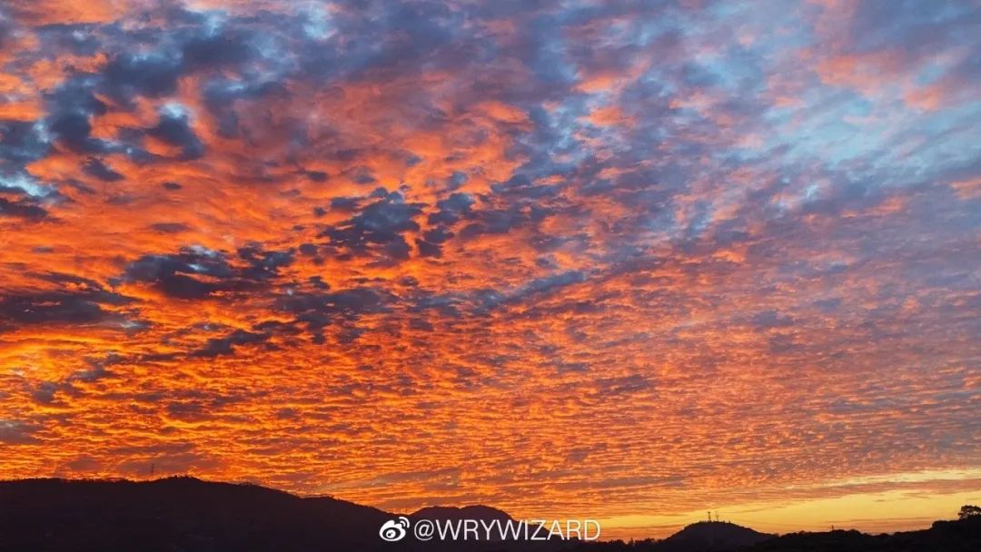 红透了!今早,福建天空刷屏朋友圈!