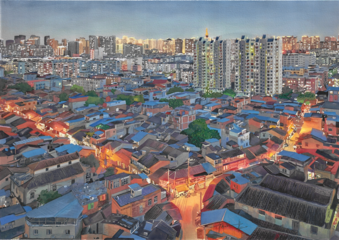 漳州美女画家手绘花样漳州