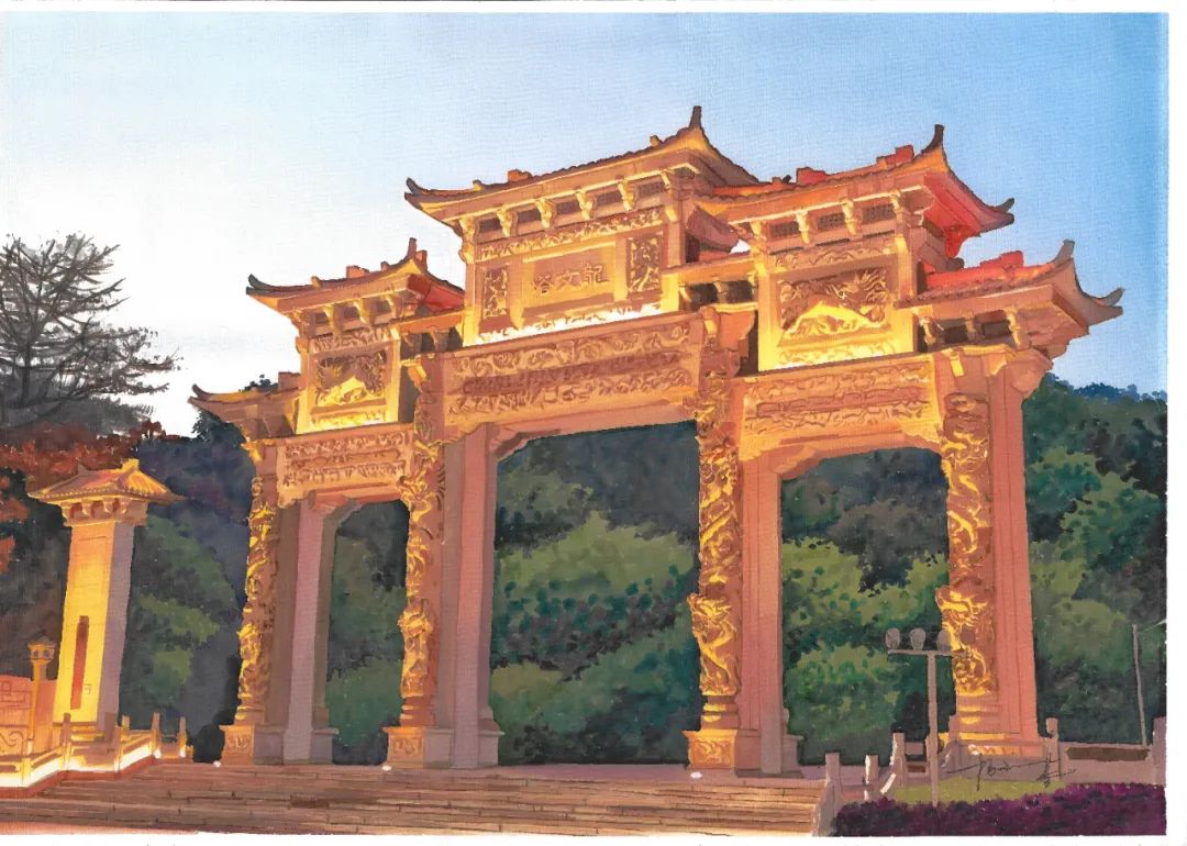 漳州美女画家手绘花样漳州