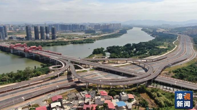 漳州南江滨路,今日全线通车!