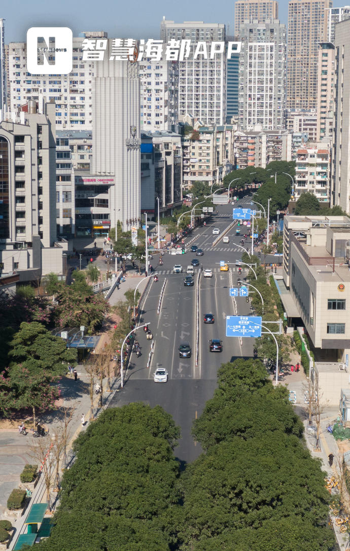福州中亭街附近达江路"升级"通车!四五月可赏"红色花海"
