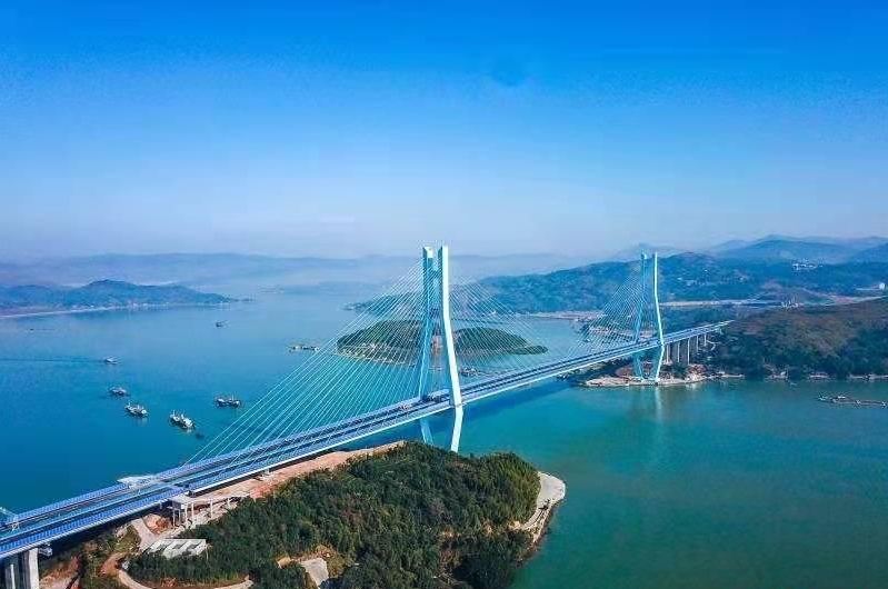 福鼎沙埕湾跨海通道正式通车