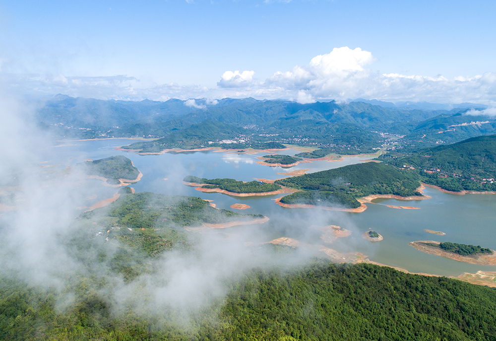 东圳水库风景区图片