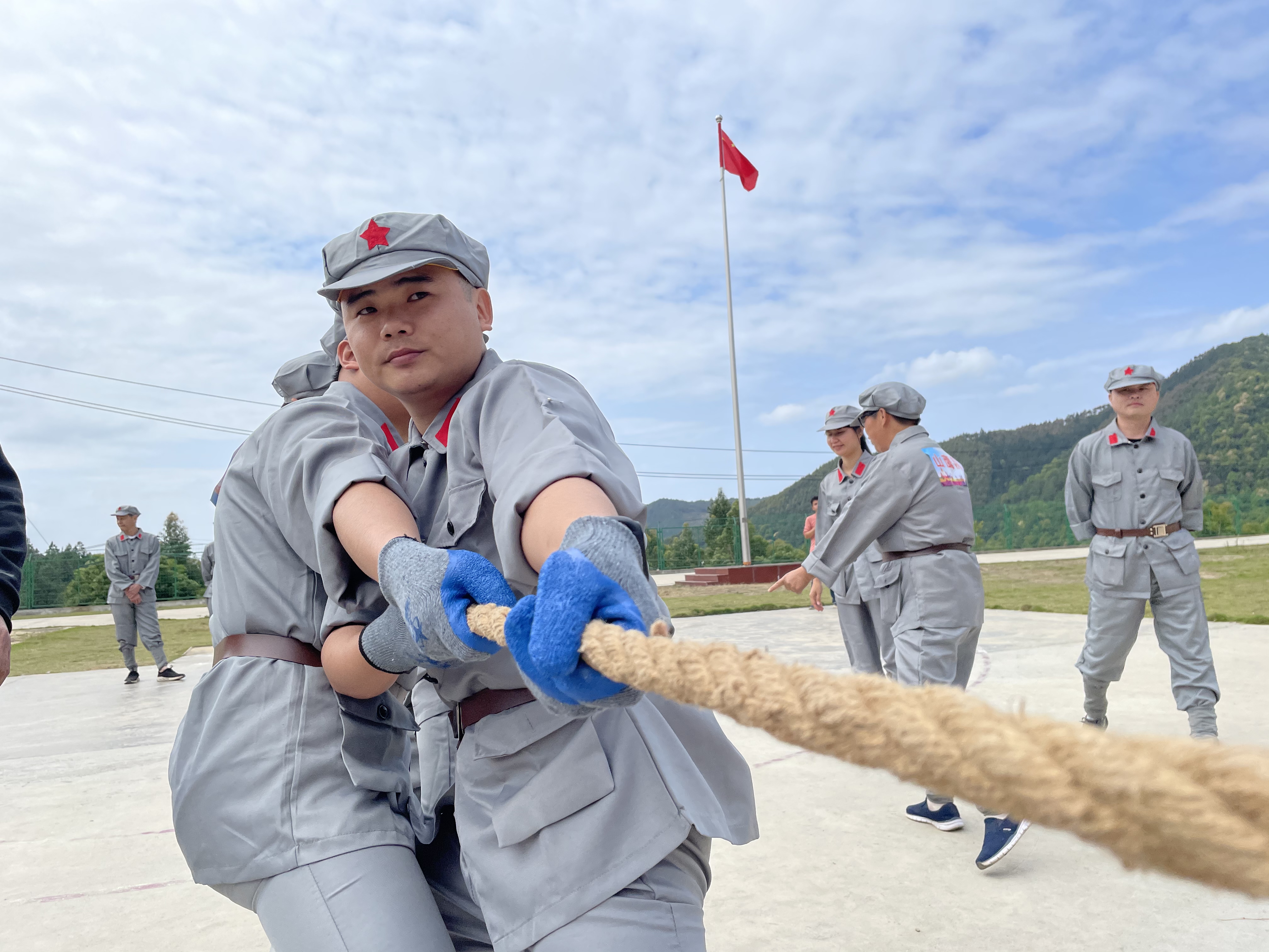 南安市向阳乡:"红色运动会"让党史学习"动起来"