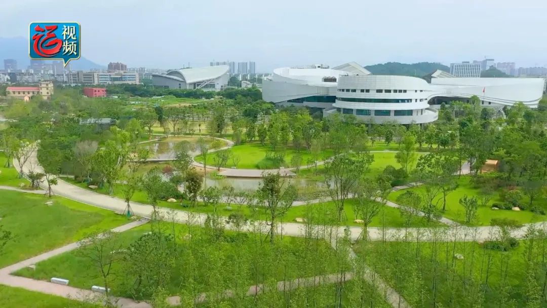林…… 这就是位于 福州大学新校区中心共享区的 公园总面积1876亩