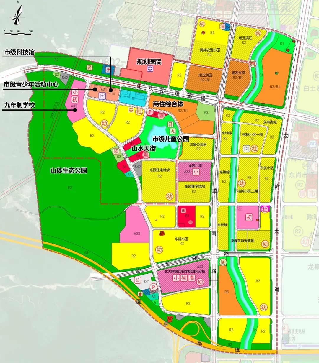 米易县南部新城规划图图片