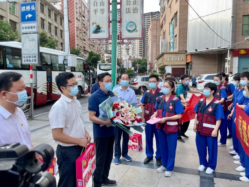 感謝你們的付出!泉州馳援莆田醫療隊今日返程