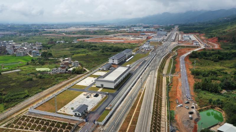 浦梅铁路连城段今日正式通车运营闽西北革命老区没有铁路的历史结束了