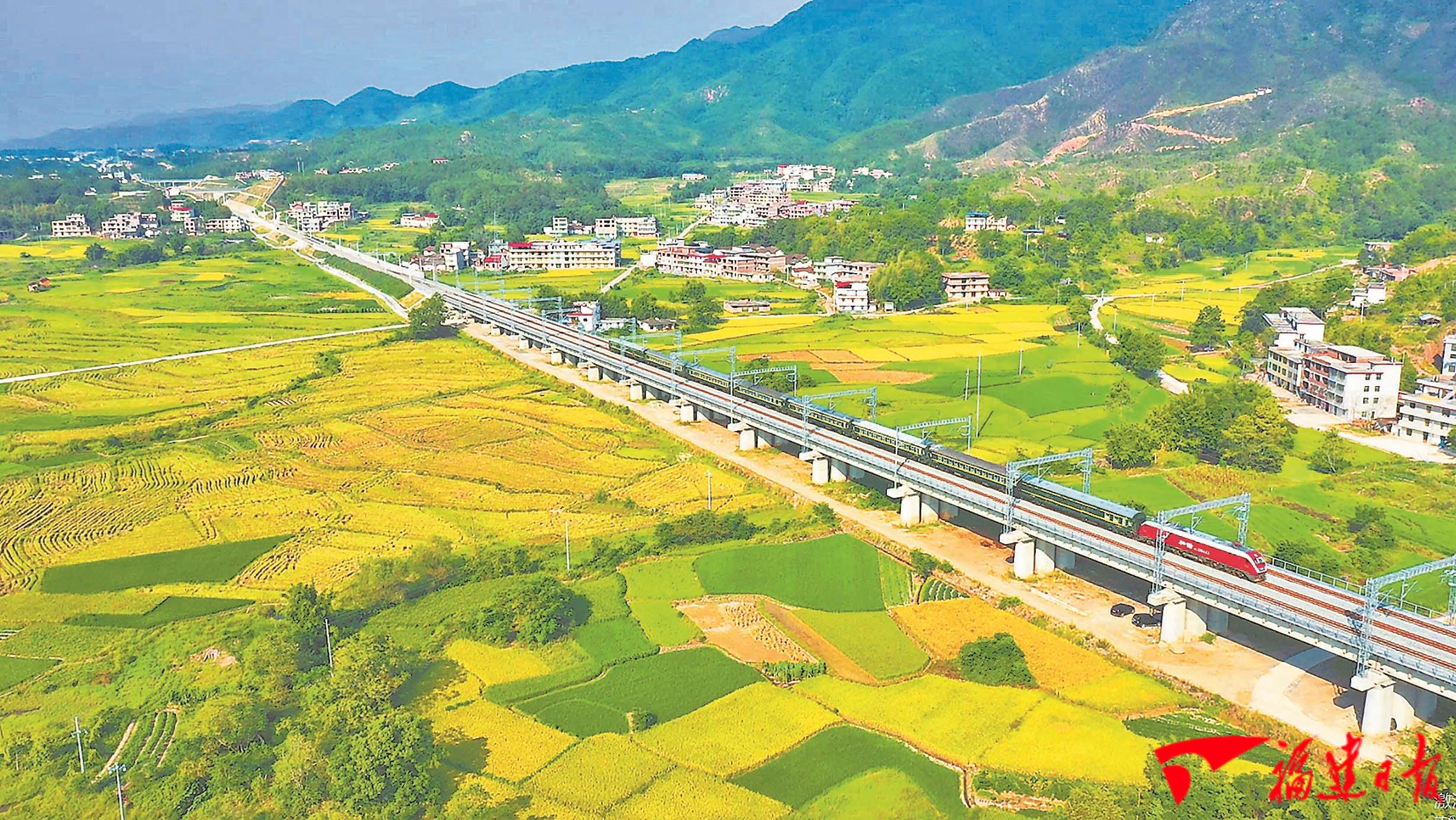 闽西北老区再添铁路生命线