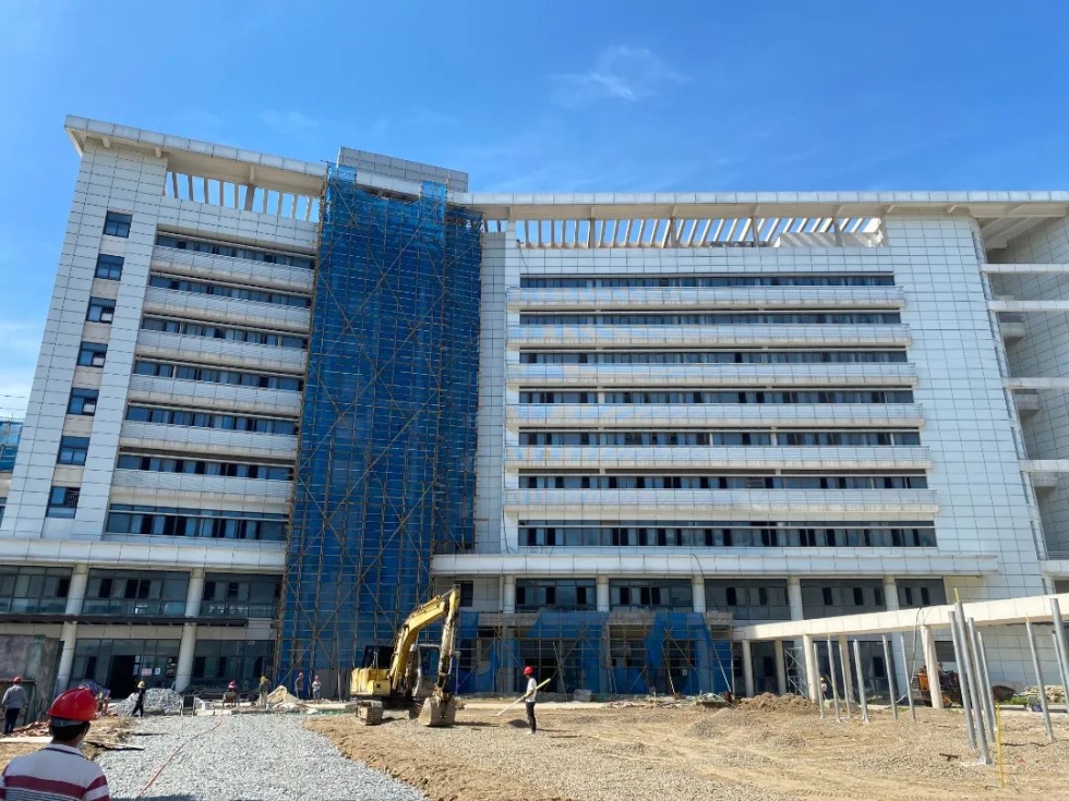 当前,位于滨海新城的福建中大学附属康复医院长乐康复医疗中心