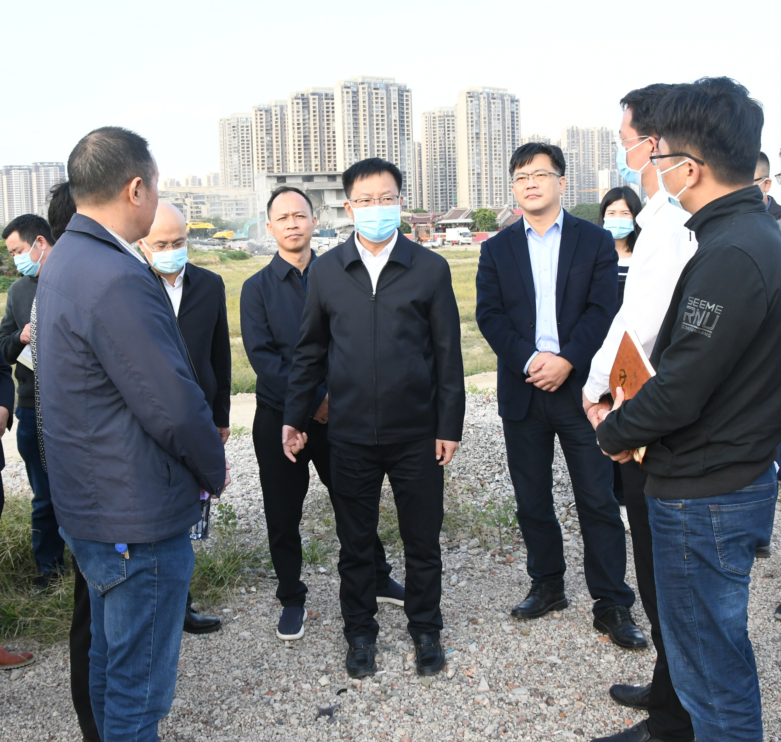 荔城:"快"字当先,"实"字落实 张福清一线督导重点项目推进