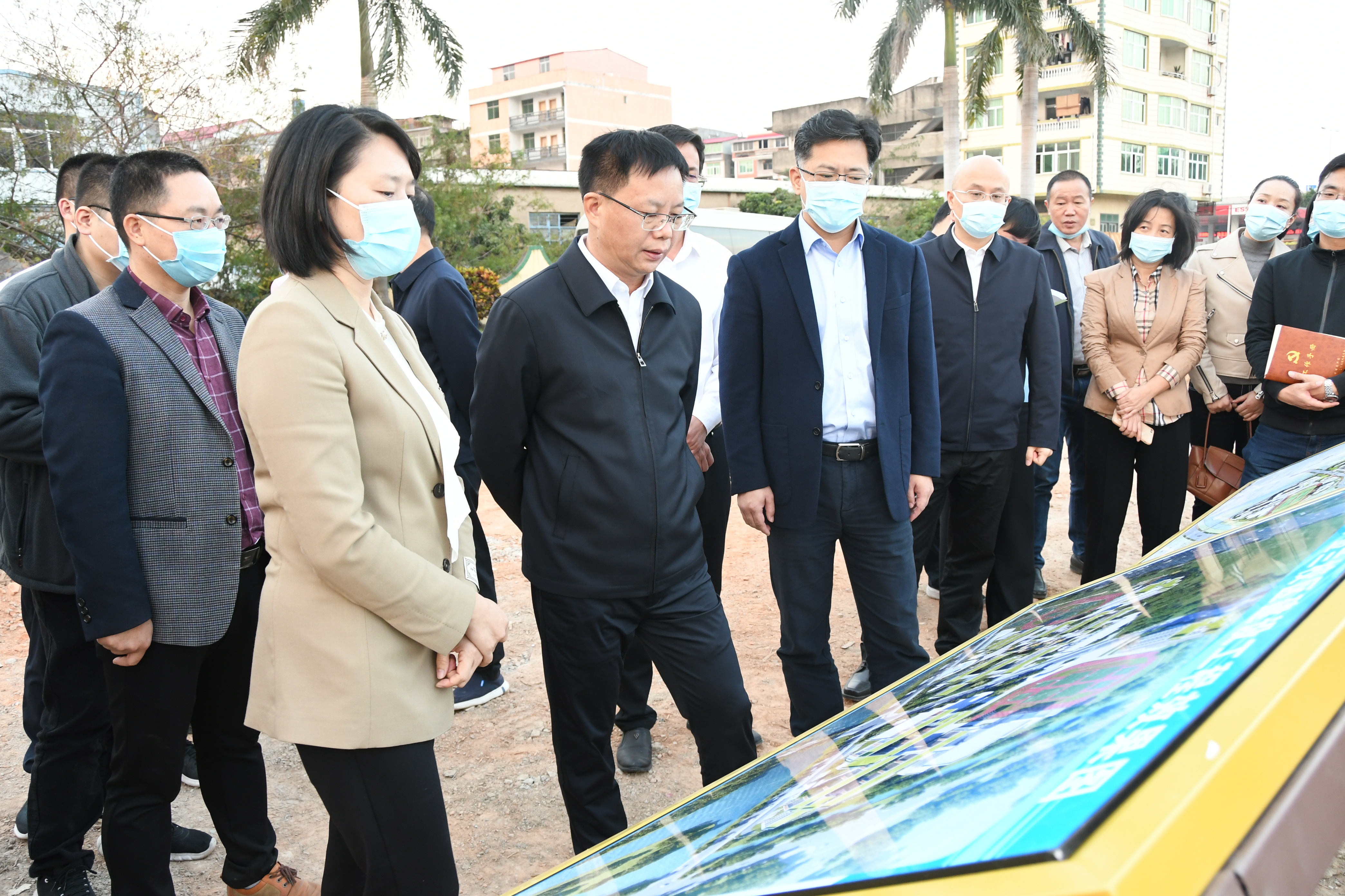 荔城:"快"字当先,"实"字落实 张福清一线督导重点项目推进