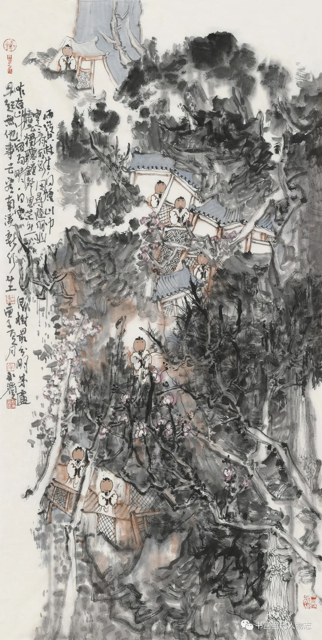 中国古墨　山水清音 山水有清音”古雷籍画家黄永滨作品欣赏