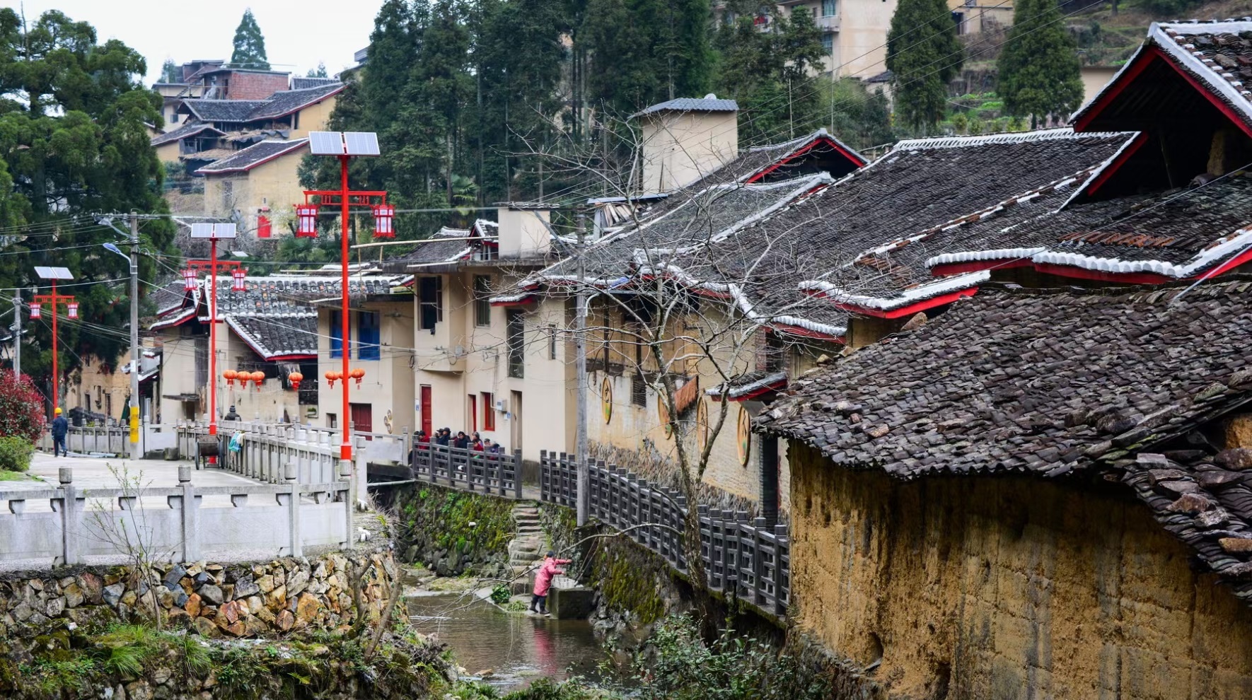 清新福建寿宁大安扮靓传统村落留住美丽乡愁