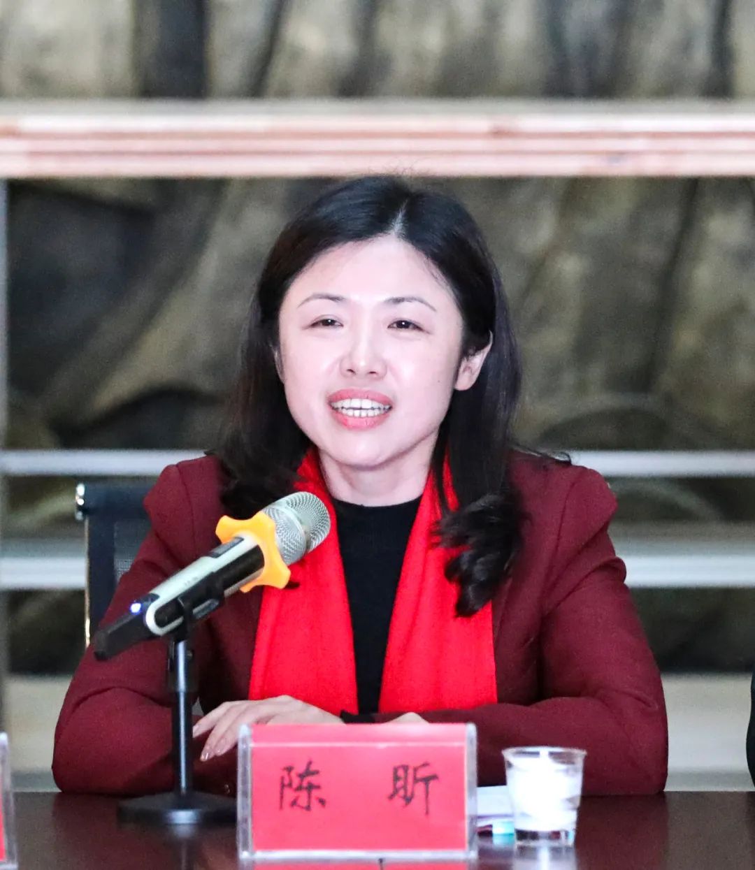 长泰区委常委,统战部部长陈昕,区政