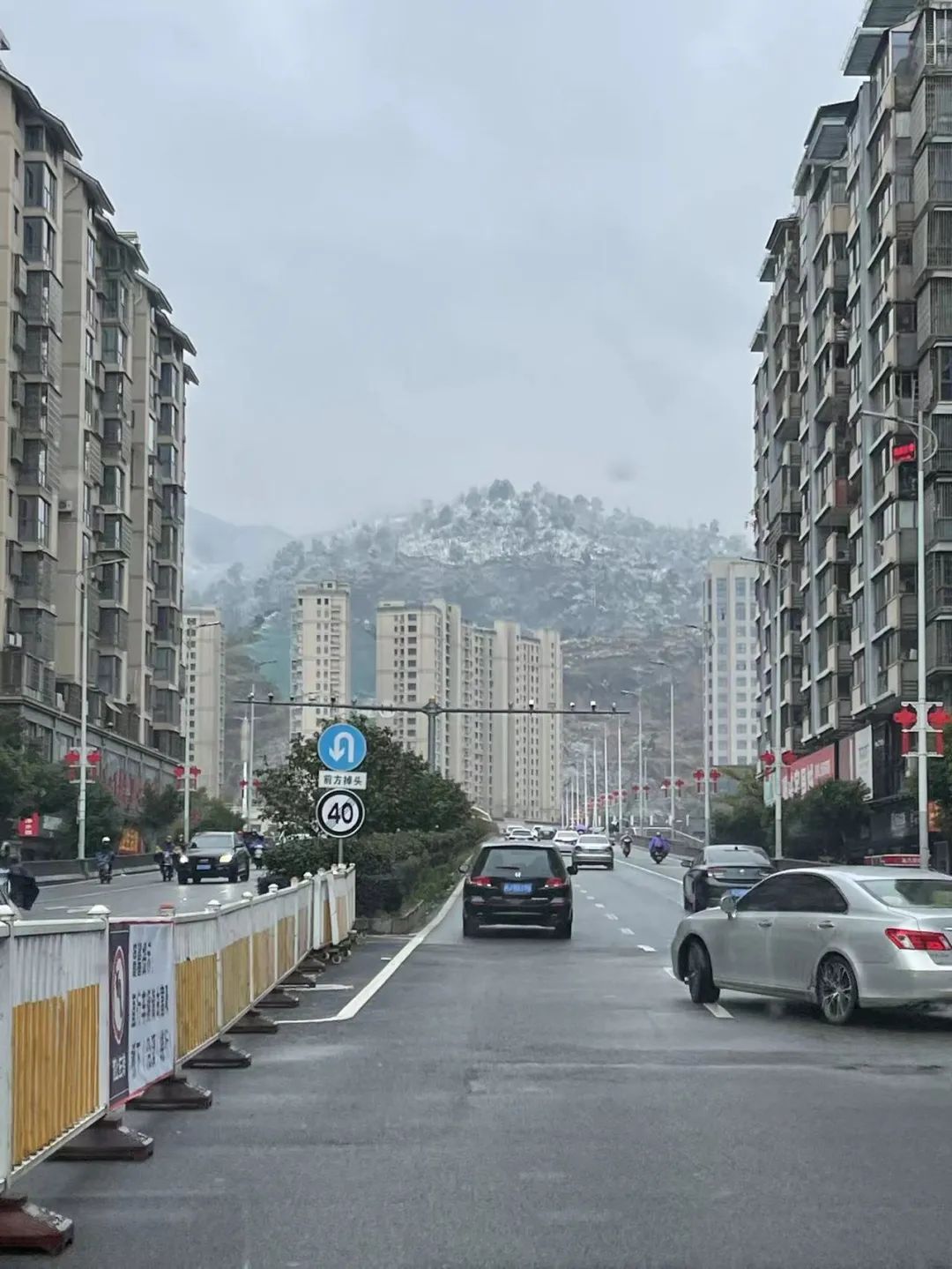 刚刚福安市区下雪了