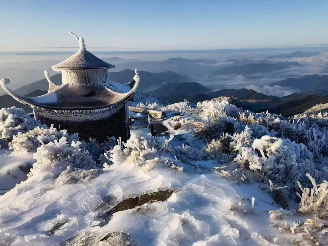 福安雪后初霁晴方好风景如画醉游人