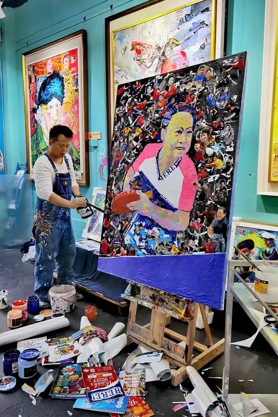 油画产品约占当地市场份额60%从业者2万余人厦门乌石浦,义乌小商品城