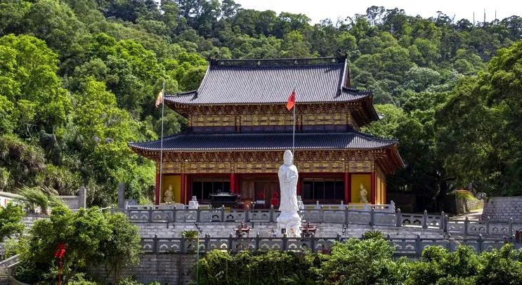 福州高盖山妙峰寺方丈图片