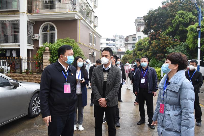 仙游县长吴海端现场督导疫情防控工作