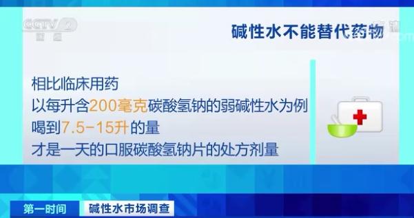 又有企業(yè)宣傳堿性水能治病，涉事產(chǎn)品已下架