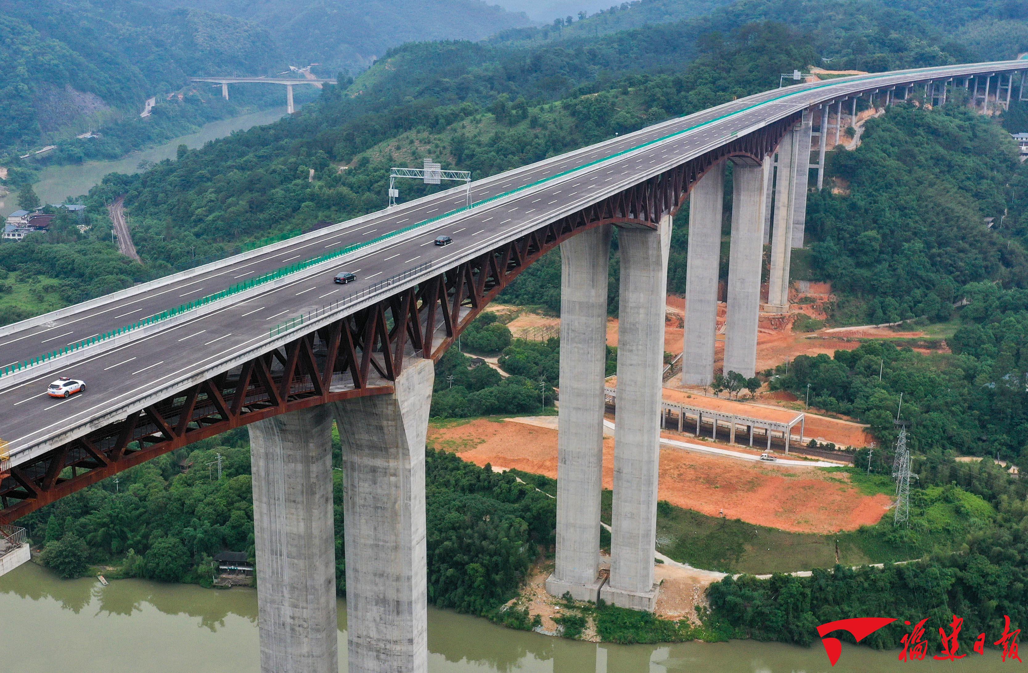 莆炎高速全线通车!横跨闽赣湘三省