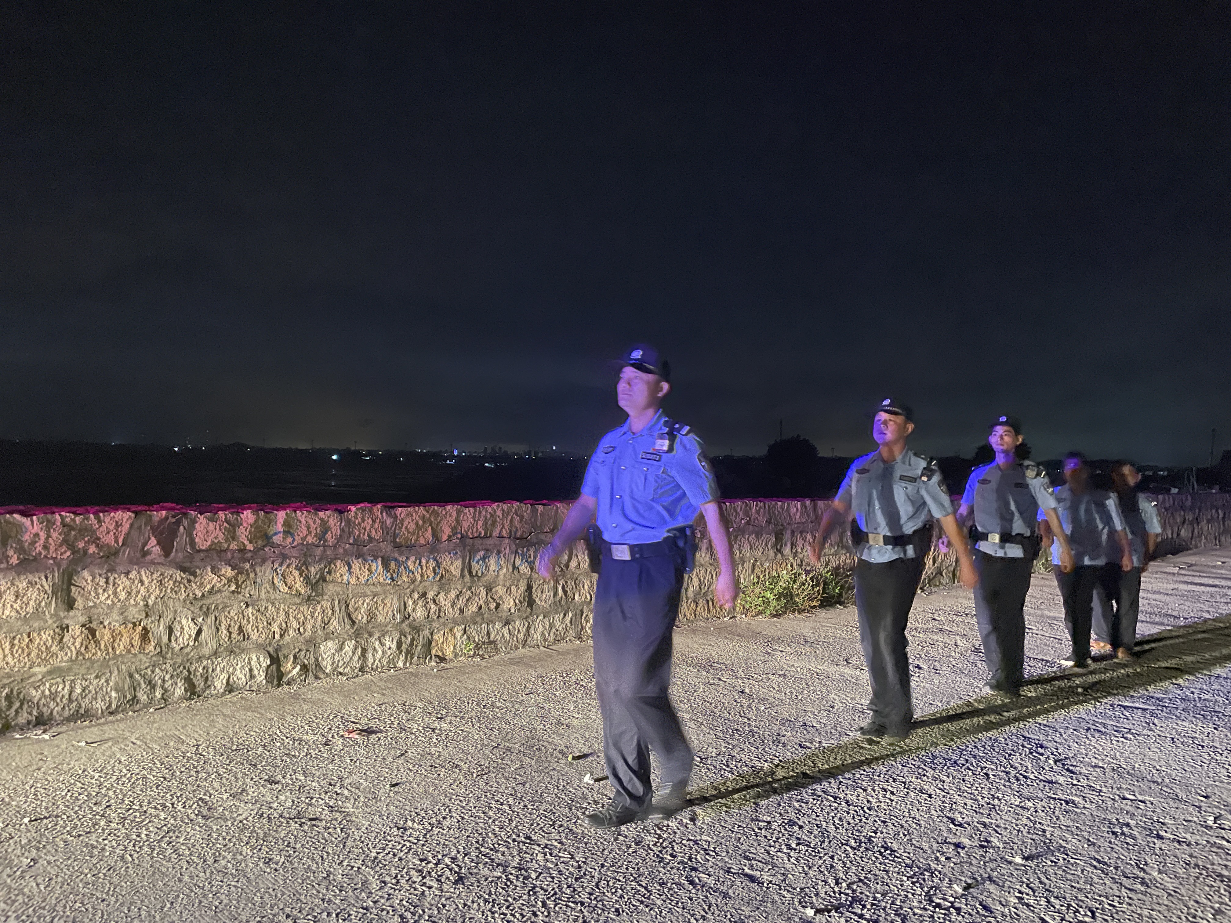 秀屿东峤有支岸线警地联防联勤巡逻队