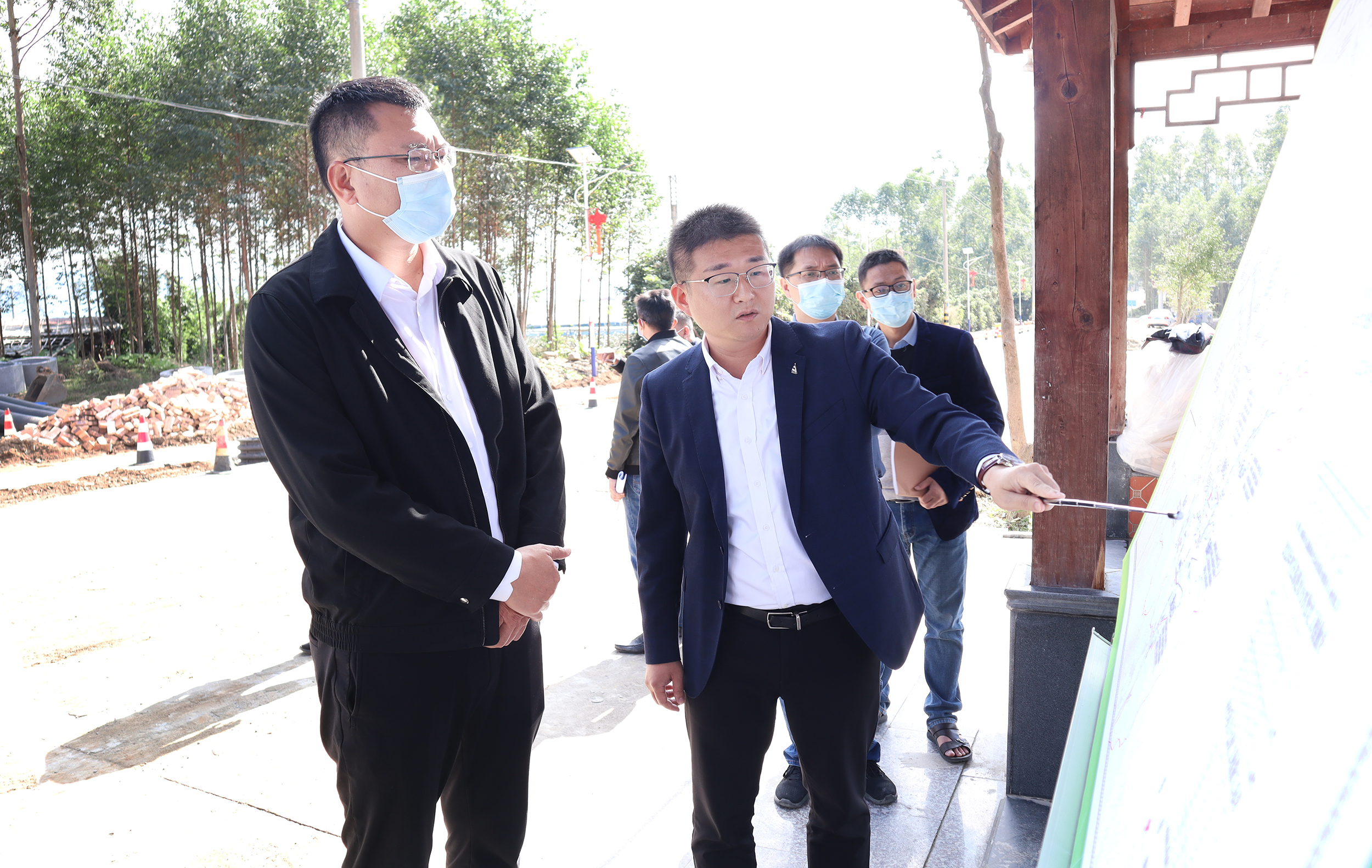 仙游打造人民群众满意的水环境陈志挺督导农村生活污水治理工作