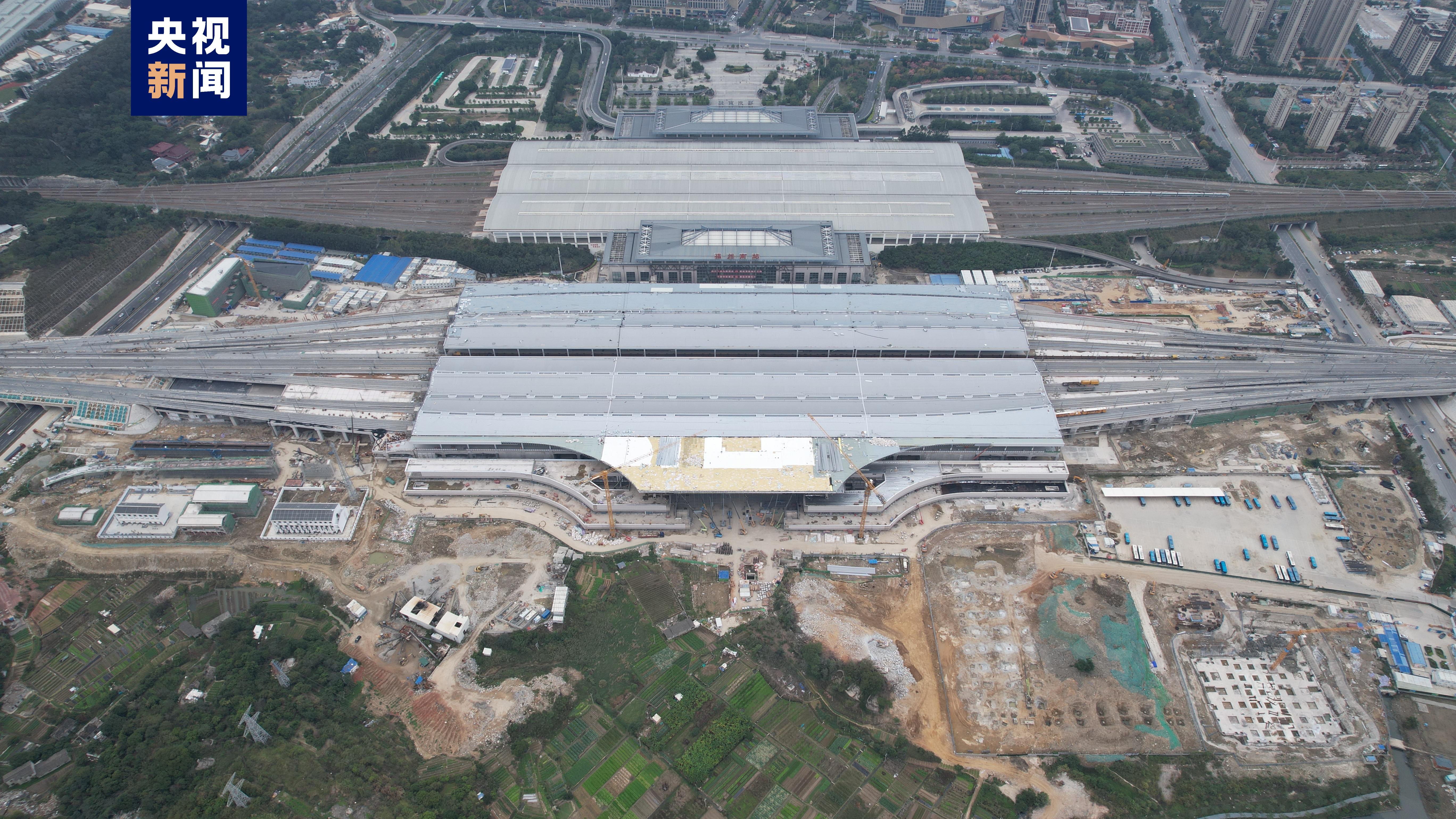 央视新闻联播关注福厦高铁福州火车南站新进展