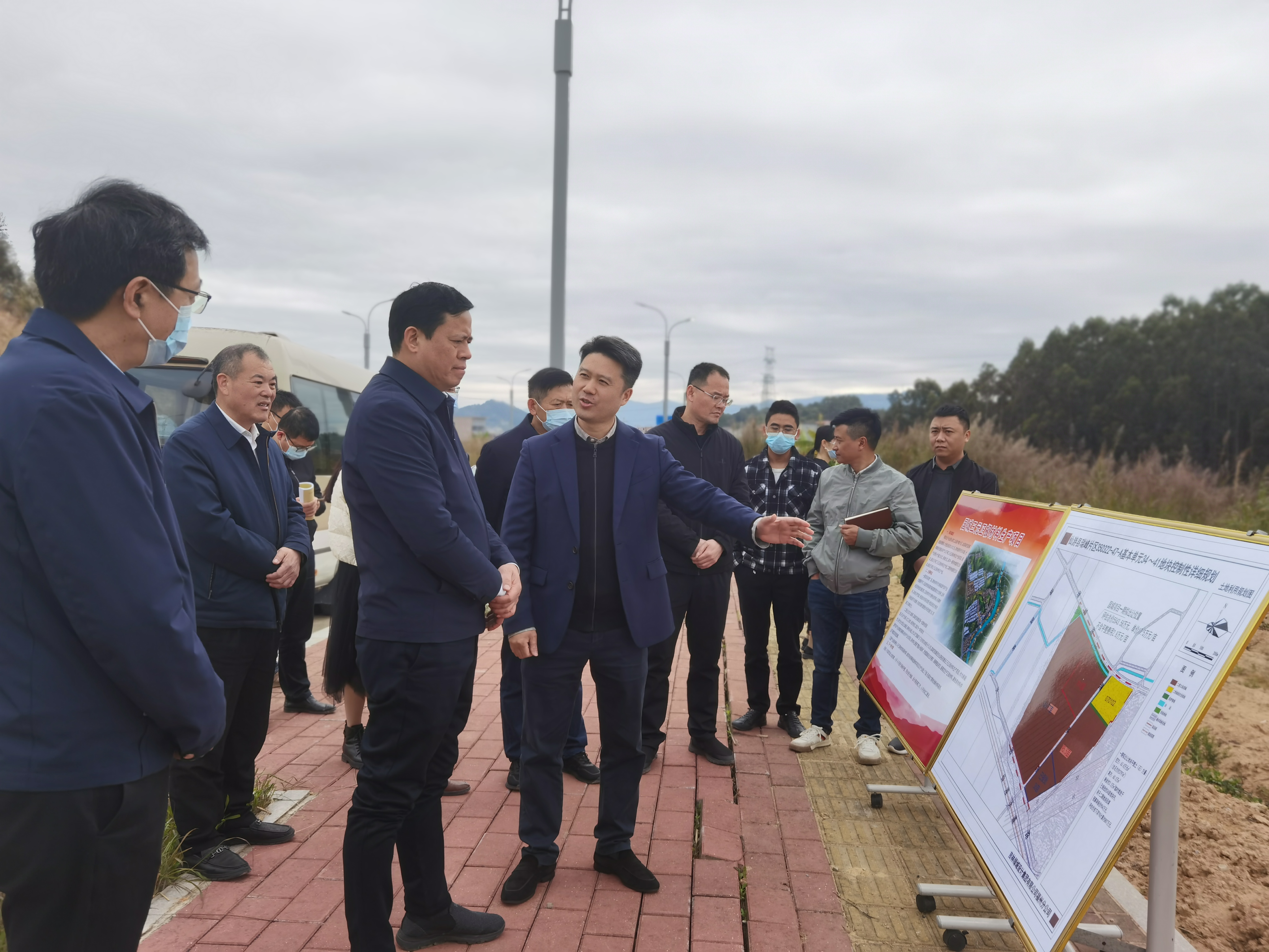 仙游吴文恩深入一线召开重点项目现场推进会