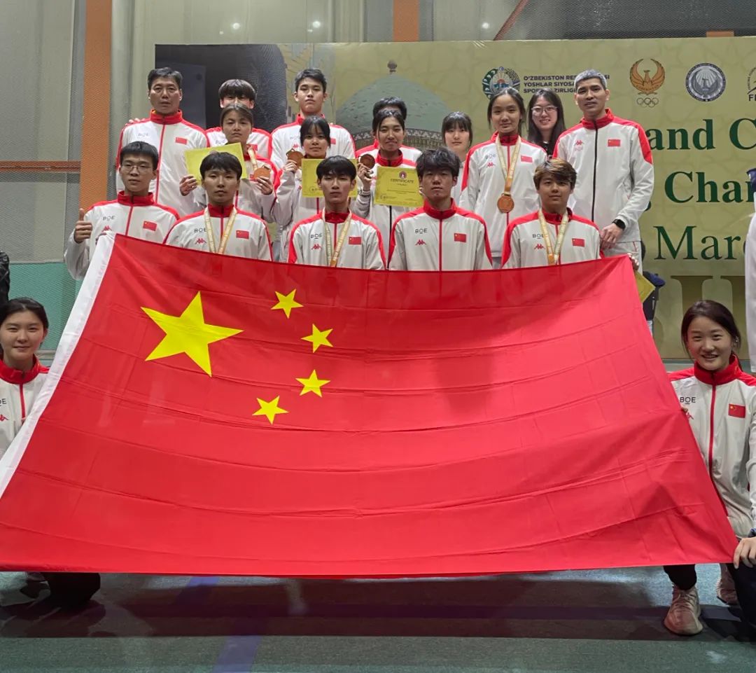 2023亚洲青年击剑锦标赛福建3名运动员登上领奖台