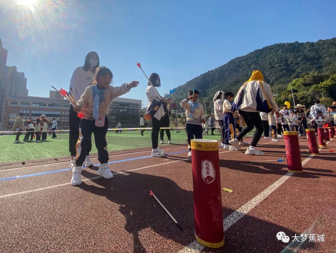 亲子接力赛,竞技投壶……传统体育进校园!