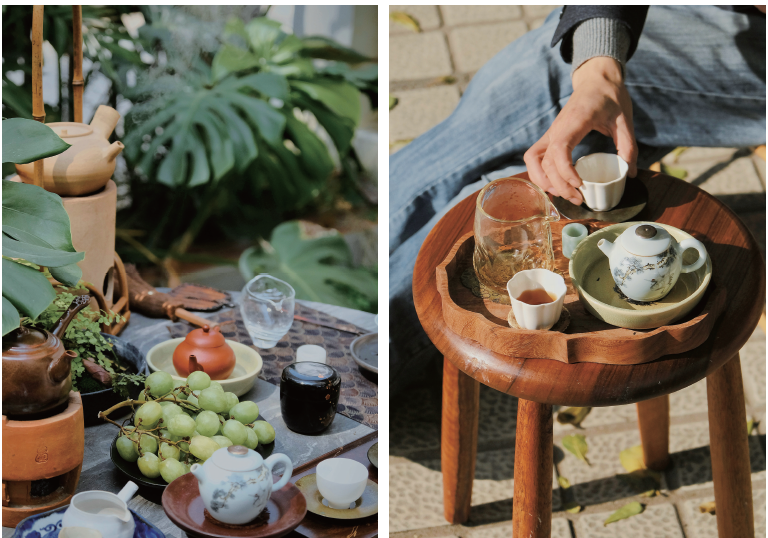 新刊造个院子来喝茶最治愈系的生活