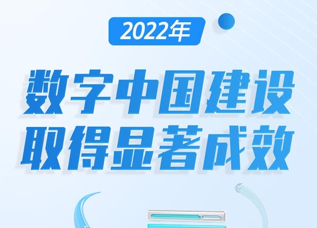 数读中国 | 2022年数字中国建设取得显著成效