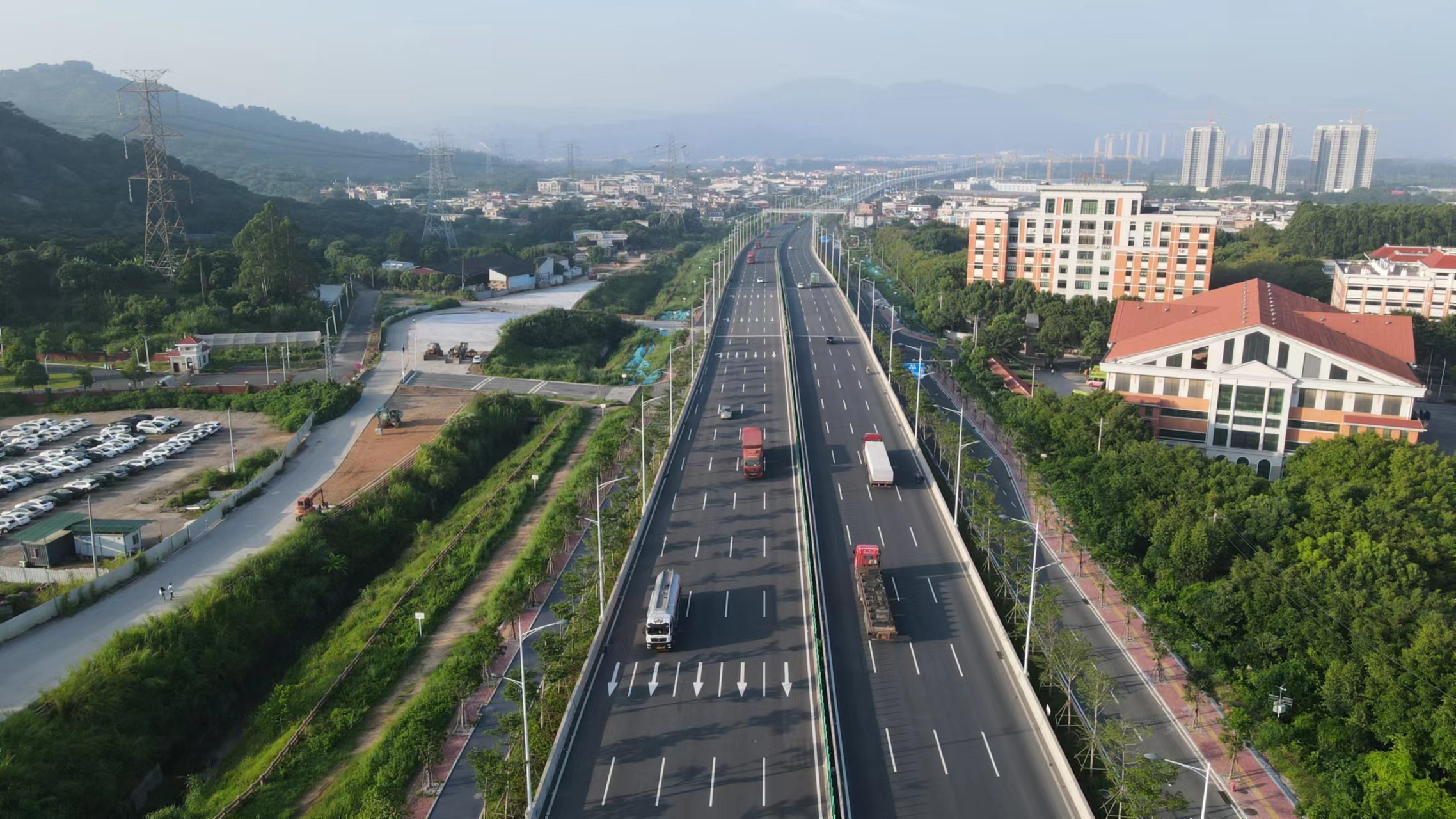 漳州东环城路最后标段通过竣工验收