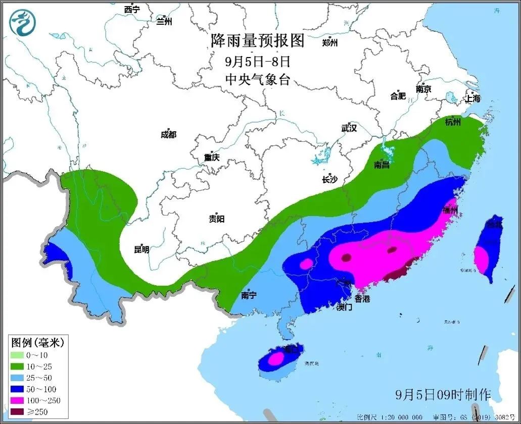 警惕！台风“梅花”在北上靠近浙江的过程中极易产生“列车效应”
