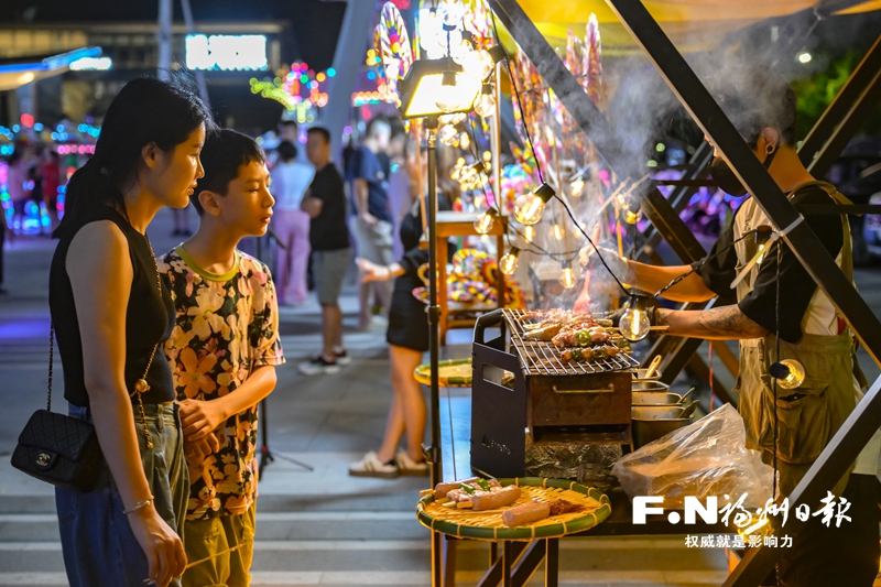 福州新区新添夜市