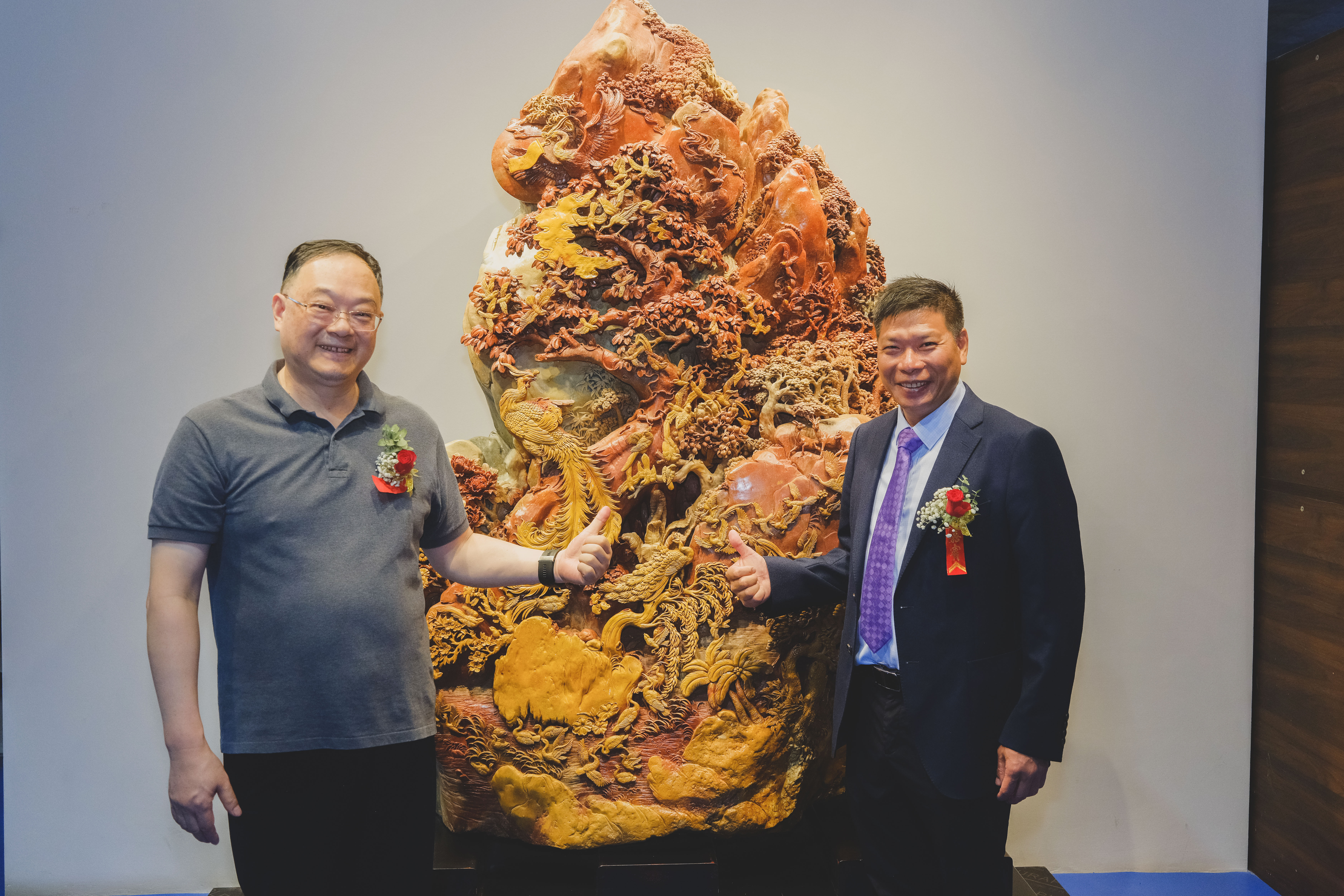 艺术赋能文脉传薪│陈礼忠寿山石艺术馆正式开馆