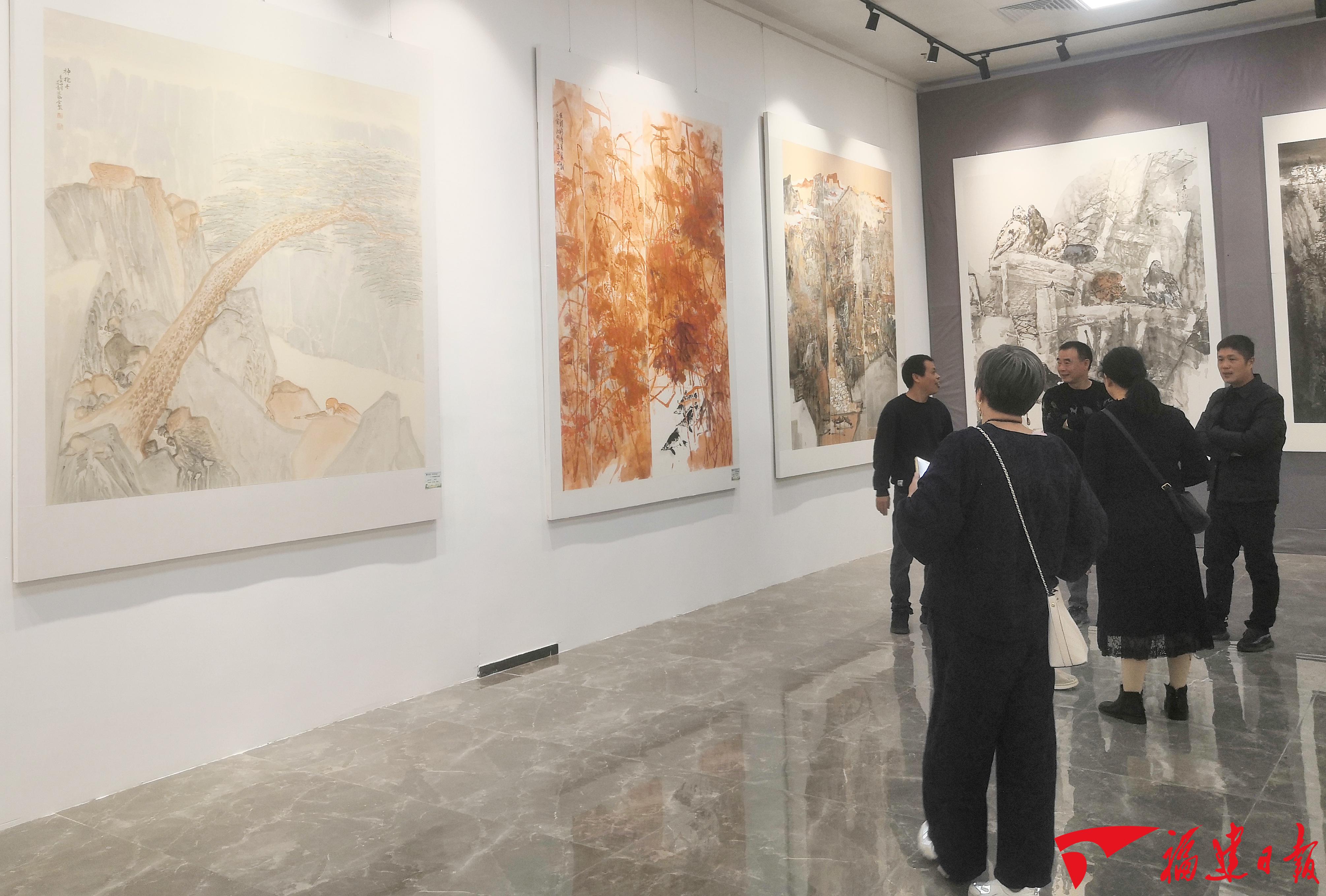 墨香诏安中国画作品展图片