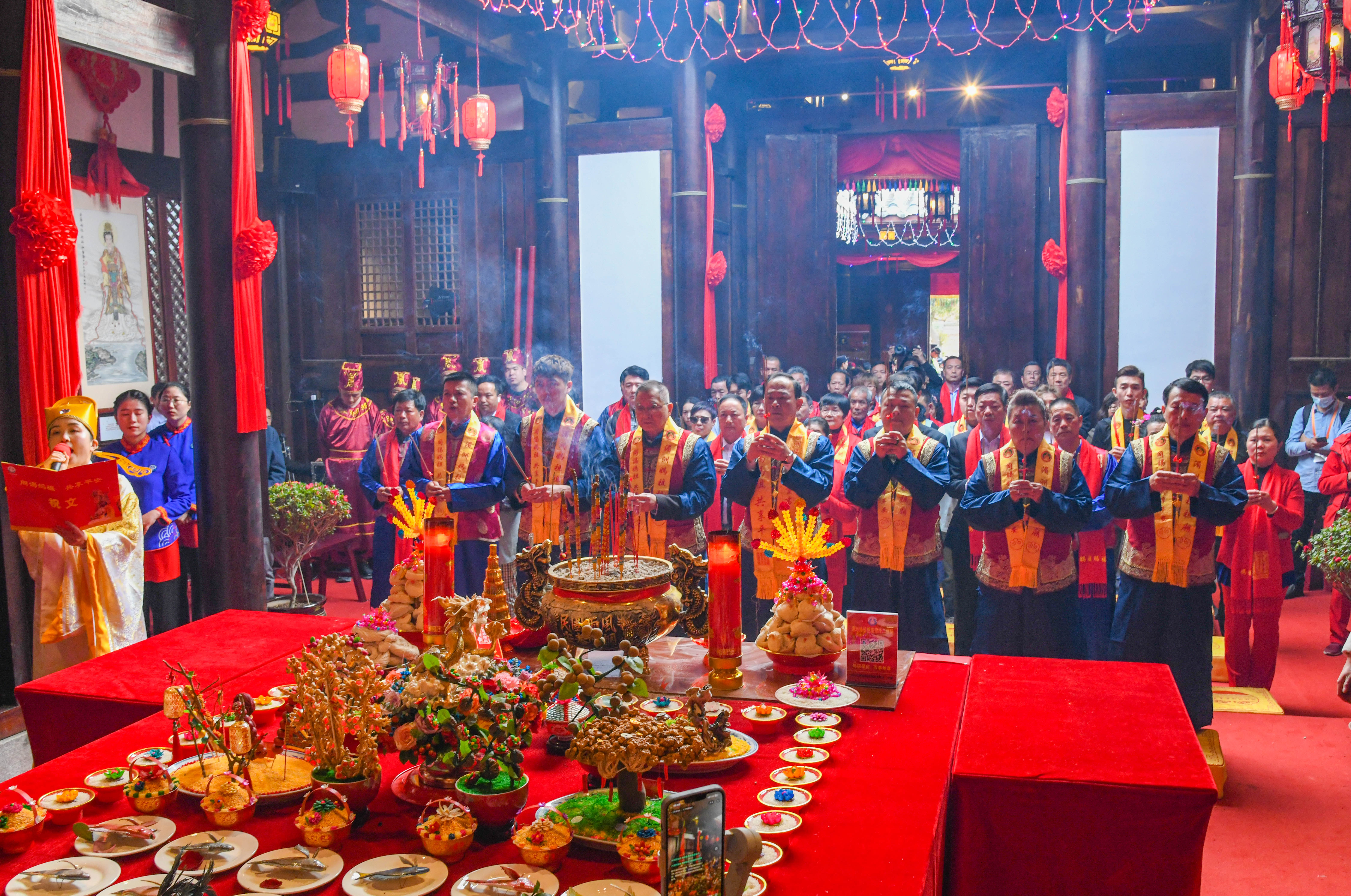 回銮湄洲妈祖金身省亲布福活动落幕