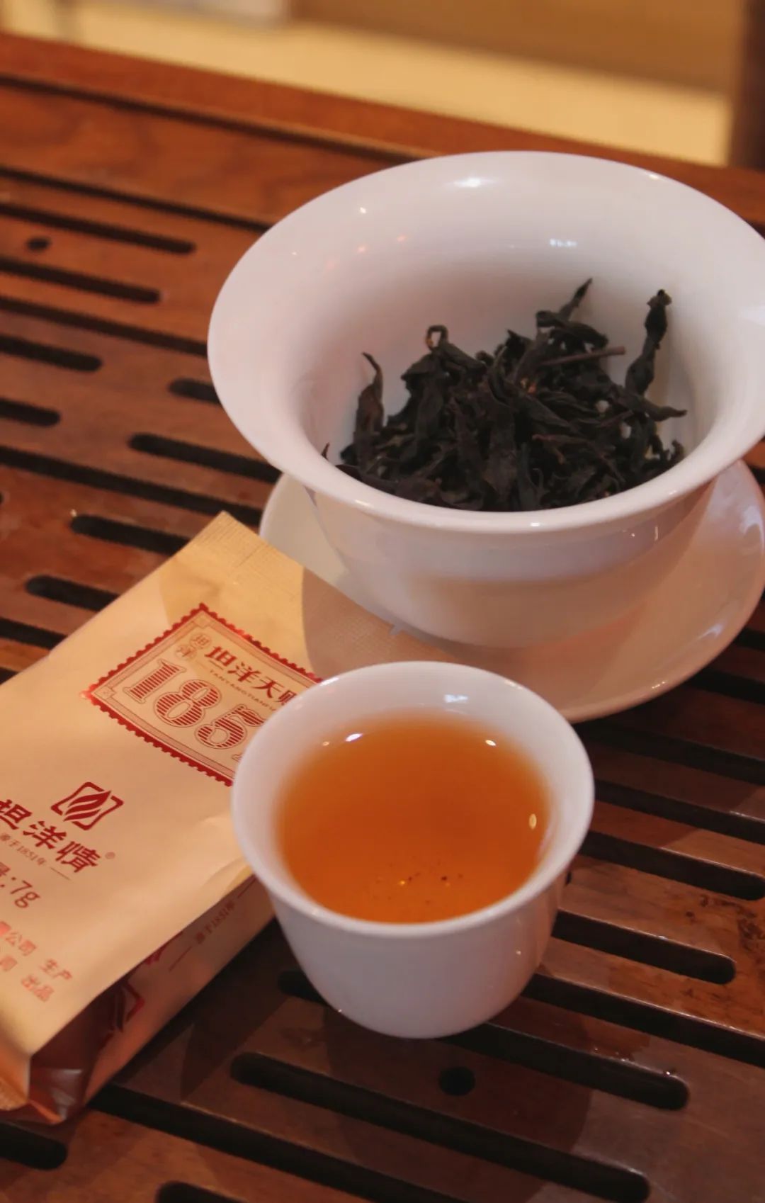 1915年,坦洋工夫茶荣获巴拿马万国博览会金奖.