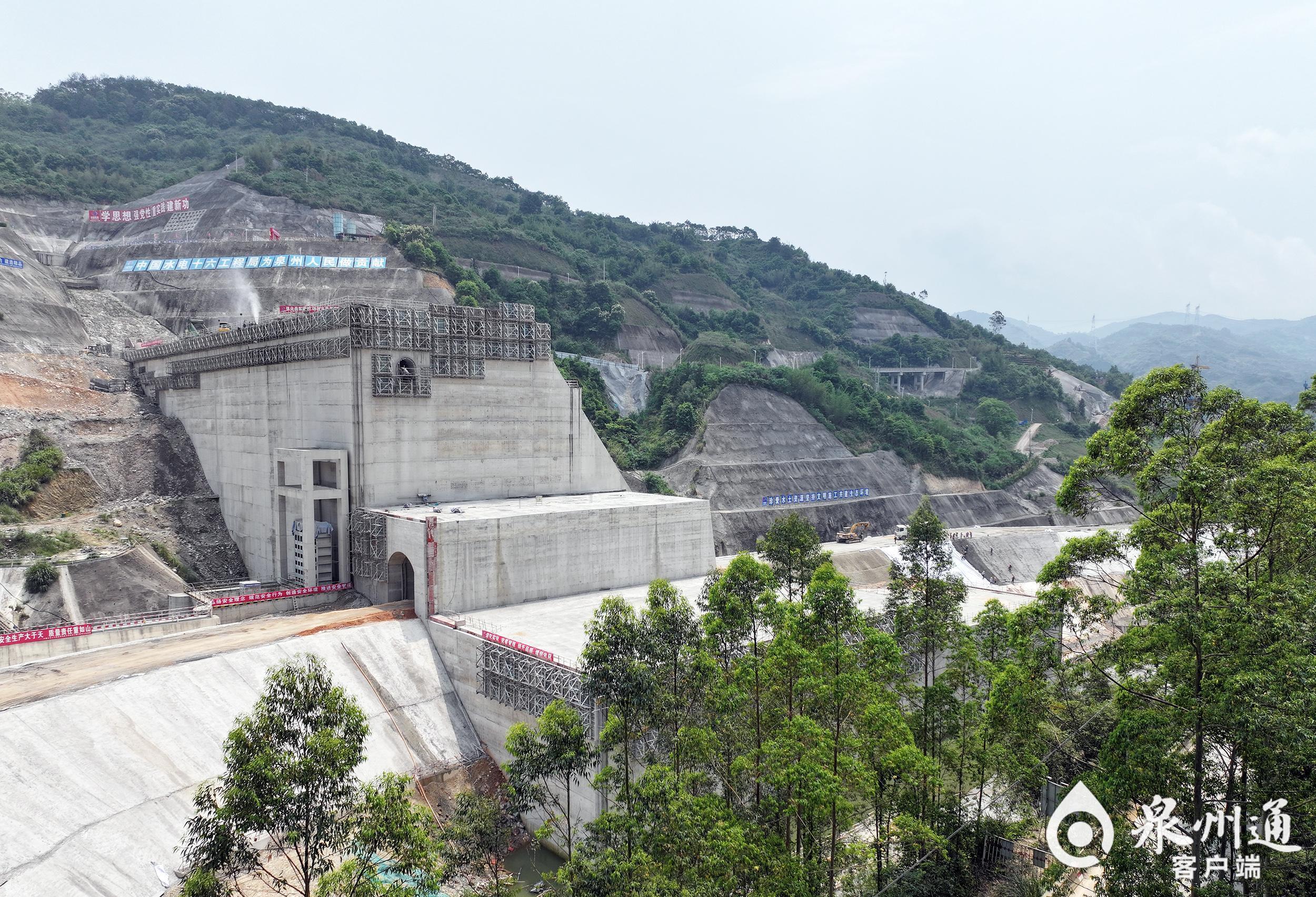 泉州白濑水利枢纽工程建设进展顺利 争2025年年底主体工程基本完工