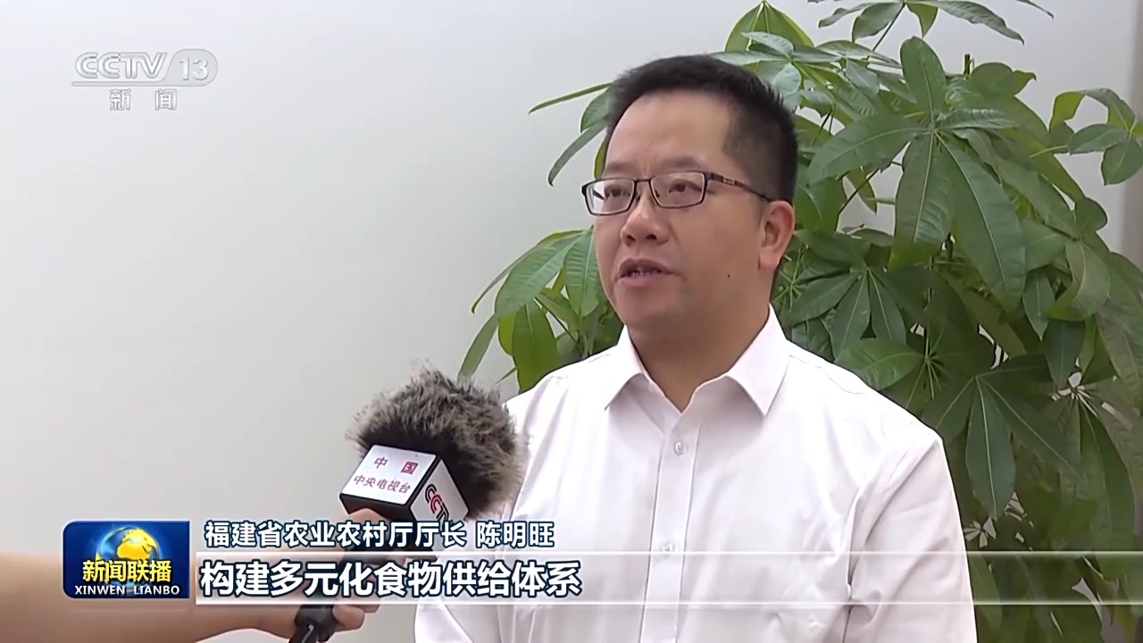 福建省农业农村厅厅长 陈明旺:构建多元化食物供给体系,宜粮则粮,宜经