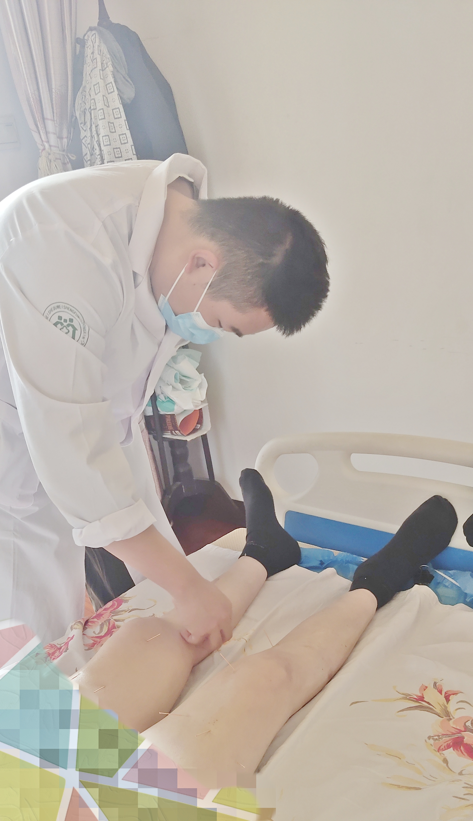 通北社区卫生服务建立的家庭病床,可上门提供外科换药,拆线,肌肉注射