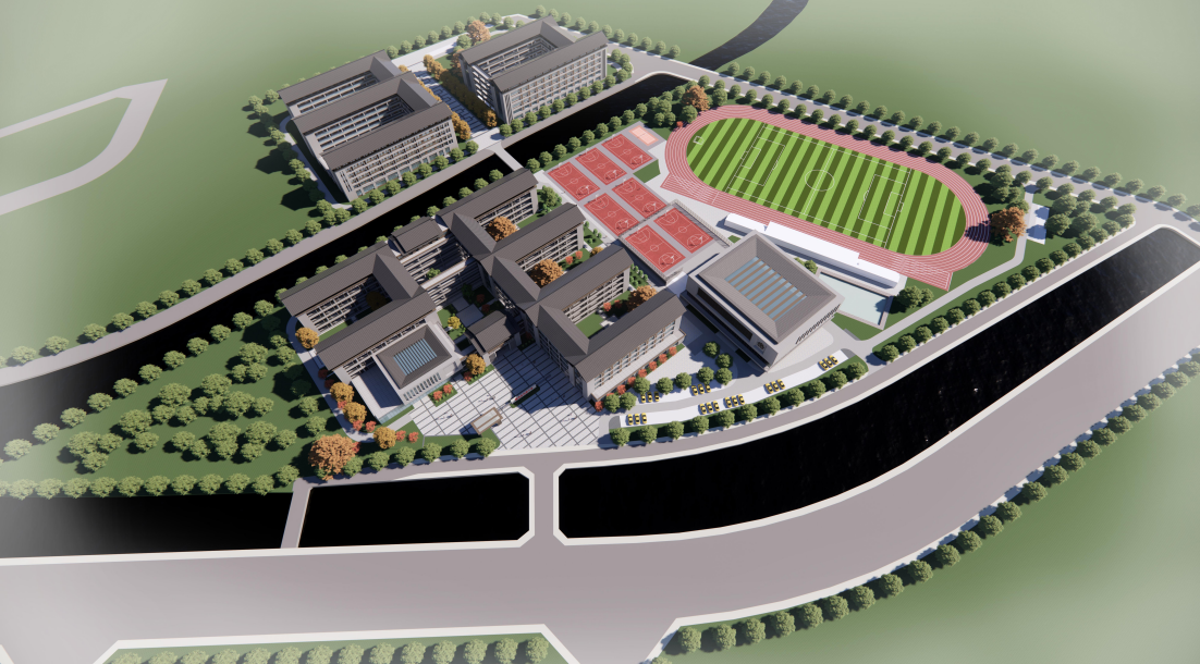 霞浦这所中学迁建开工