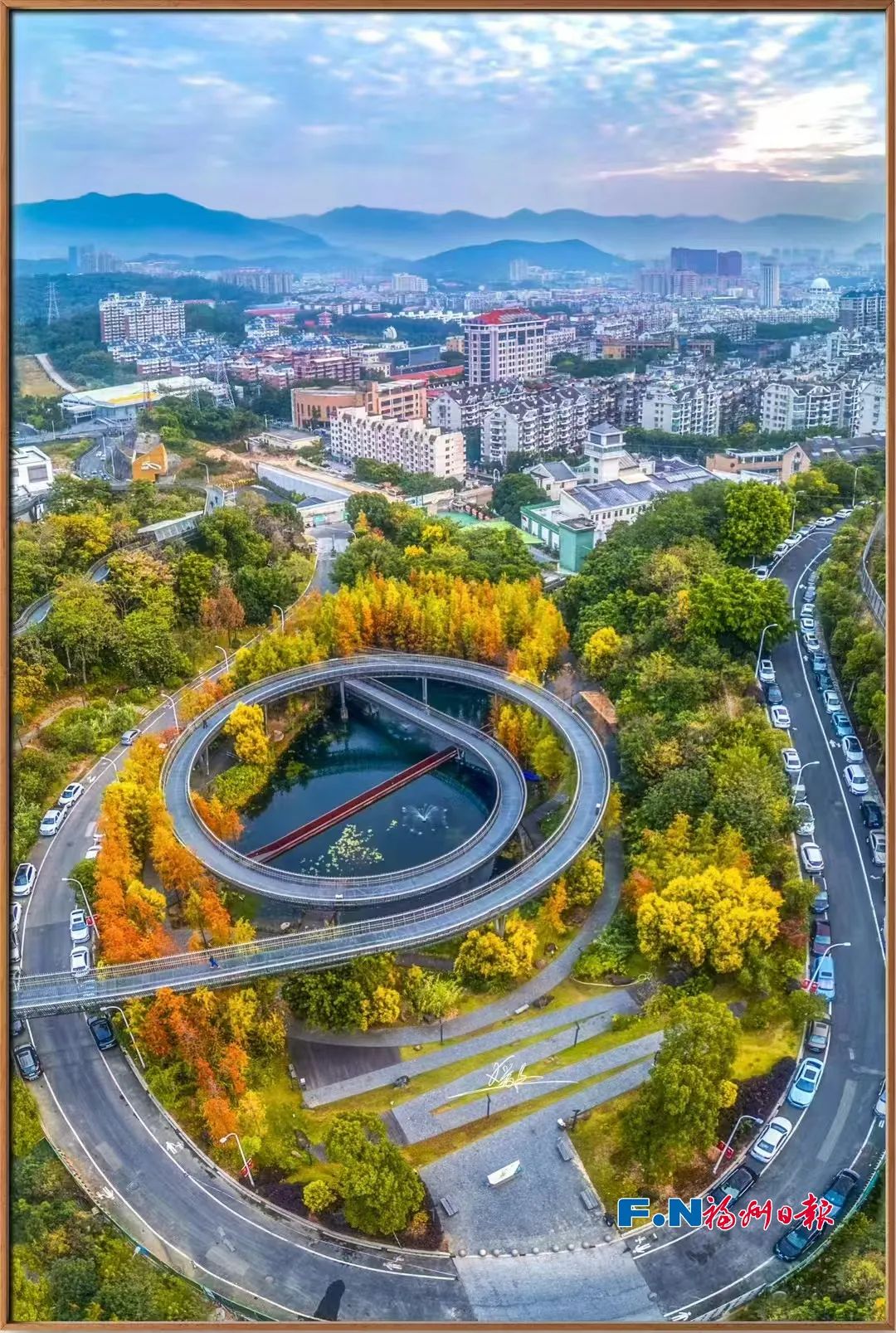超梦幻!福州市区这里,治愈系风景!