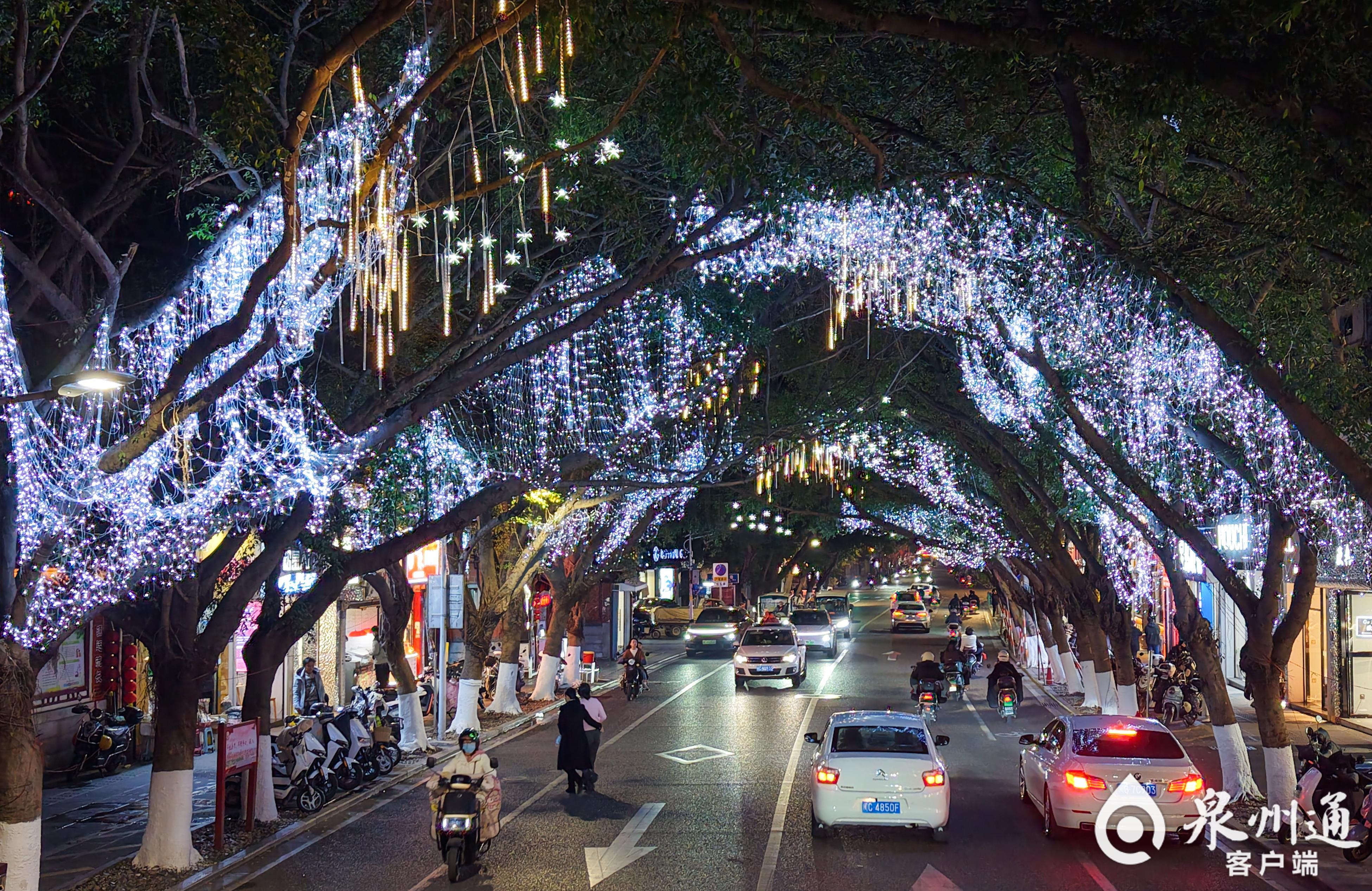 泉州市区夜晚图片